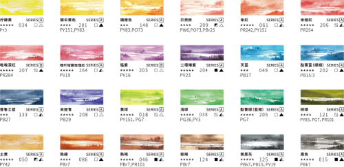 ⭐︎ミヤル⭐︎ Wholesale MIYA W7 WATERCOLOR TUBE SET, 5ML/24COLORS manufacturer